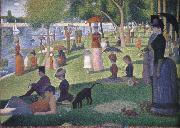 Georges Seurat A Sunday afternoon on the is land of la grande jatte oil painting